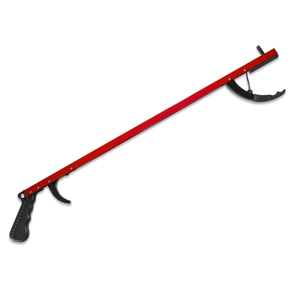 Rehabilitation Advantage Red 26" Aluminum Reacher Grabber with Magnetic Tip