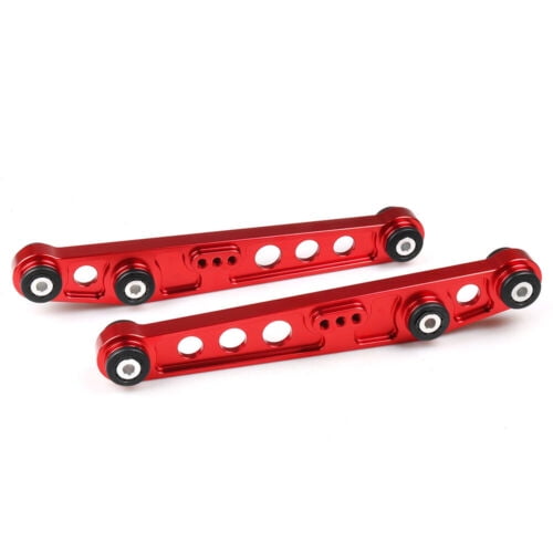 Red Aluminum Rear Lower Control Arms Subframe Brace Fit for HONDA Civic 88-95 EG