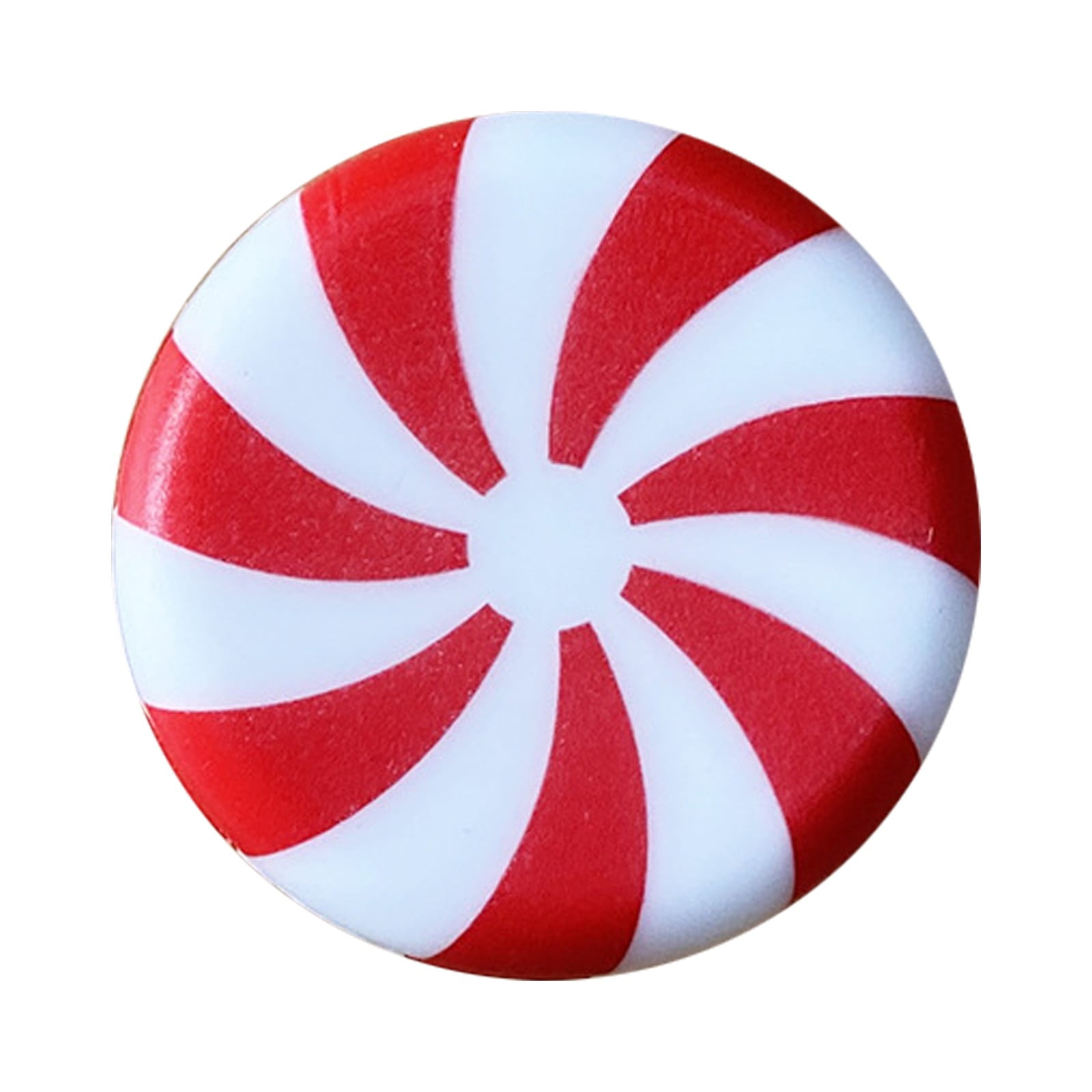 Red And White Candy Cabinet Knob Covers Christmas Silicone Candy ...