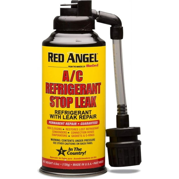 Red Angel 00222 A/C Stop Leak & Conditioner - 4.5 Ounce