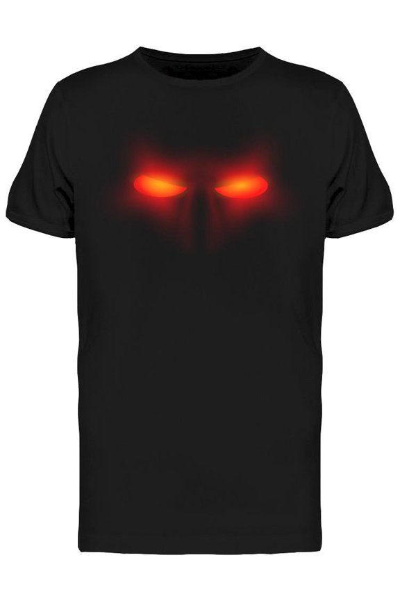 Red Angry Eyes Design T-Shirt Men -Image by Shutterstock, Male 3X-Large