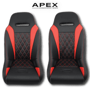 Red Apex Canam X3 Suspension Seats