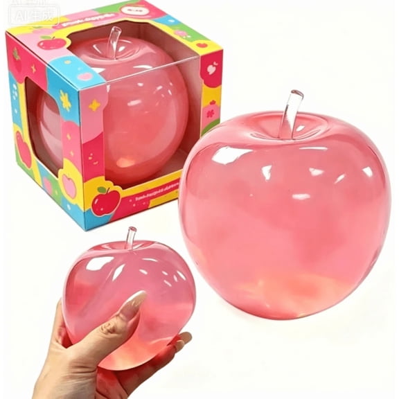 Red Apple Squishy,Slow Rising Squishing,Apple Squishies Stress