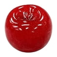 thumbnail image 1 of Red Apple Squishy, Slushy Squishy Silicone Fidget Stress Reliever, Realistic Fake Fruit Novelty Squeeze Stress Reliever, 2.8 in, 1 of 6