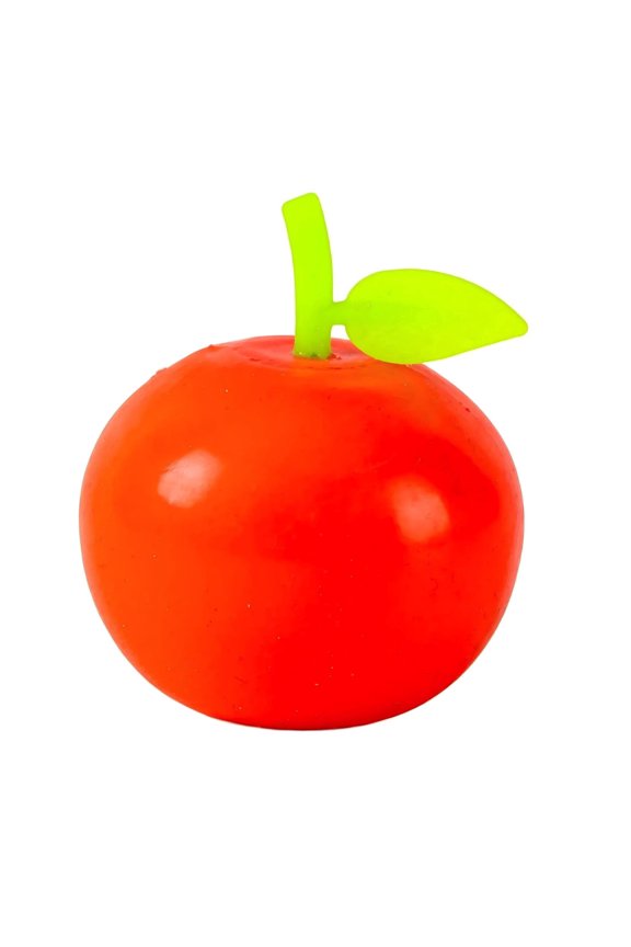 Red Apple Squishy Toys, Soft Slow Rebound Fruit Squeeze Ball, Sensory Fidget for Stress Relief and Party Favors