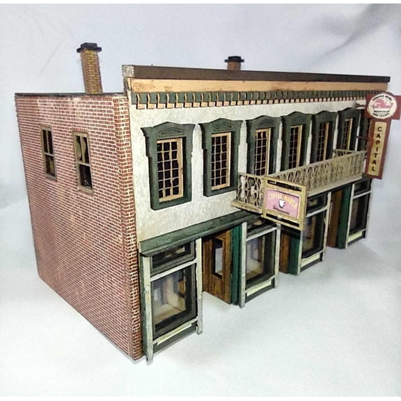 Red Arrow Lines HO Scale laser cut Capital Cafe Restaurant craftsman kit DT117