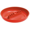 thumbnail image 1 of Red Ashtray, Ash Tray for Cigarettes and Cigar, Round Large Size Plastic Ashtrays, for Indoor Outdoor Home Office Patio Restaurant Bar Hotel Use (Red), 1 of 3