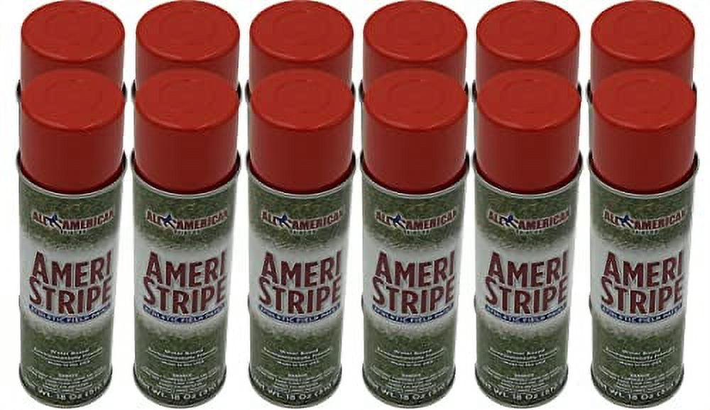 Red Athletic Field Paint 1 Case (12 Cans) 18 Oz. Of Paint Per Can