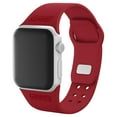 thumbnail image 1 of Red New York Giants Debossed Silicone Apple Watch Band, 1 of 2