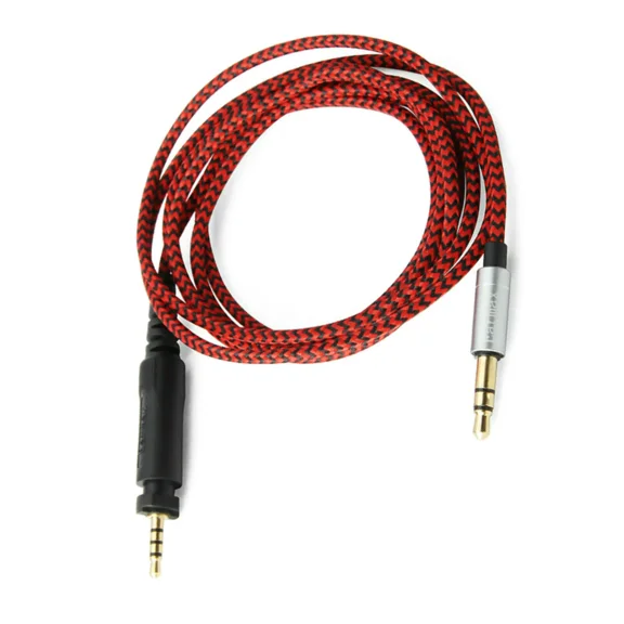 Red Audio Cable Cord For Shure Srh840 Srh940 Srh440 Srh750Dj Headphone Ll