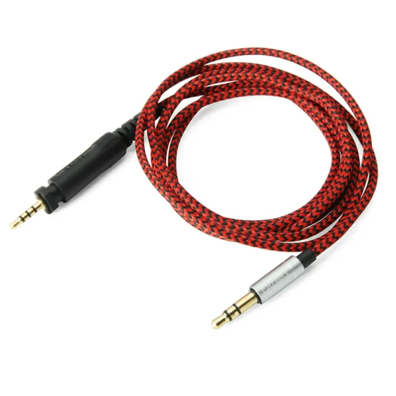 Red Audio Cable Cord For Shure Srh840 Srh940 Srh440 Srh750Dj Headphone Qq