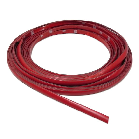 Red Auto-Body Molding Trim for Car SUV Truck Exteriors 8 Feet Long