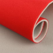 Red Auto Roof Lining Headliner Foam Upholstery Car Headlining Fabric Remedy Renew 60"x36"