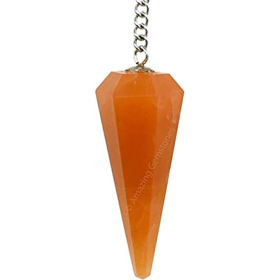 Red Aventurine Crystal Pendulum Divination