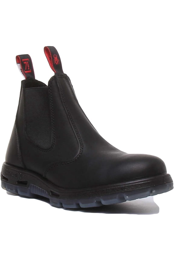 Ubbk Bobcat Men's Leather Chelsea Ankle Boot In Black Size 13