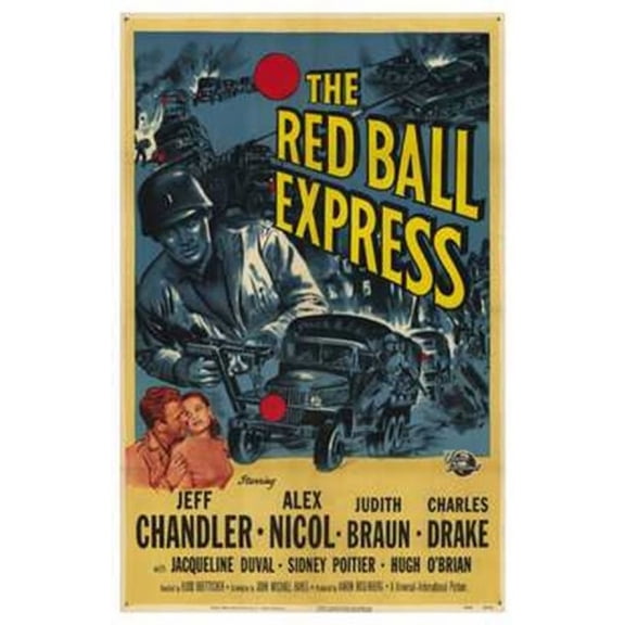Red Ball Express Movie Poster (11 x 17)