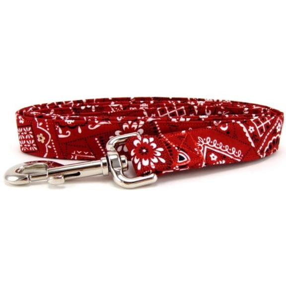 Red Bandana Dog Leash - Size - Mini