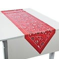 thumbnail image 1 of Red Bandana Table Runner, 1 of 1