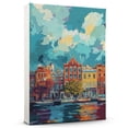thumbnail image 1 of Red Bank Canvas Print, New Jersey Canvas Wall Art, Red Bank Decor Travel Canvas, New Jersey Travel Gift, Housewarming Gift - 99AZ1157, 1 of 2