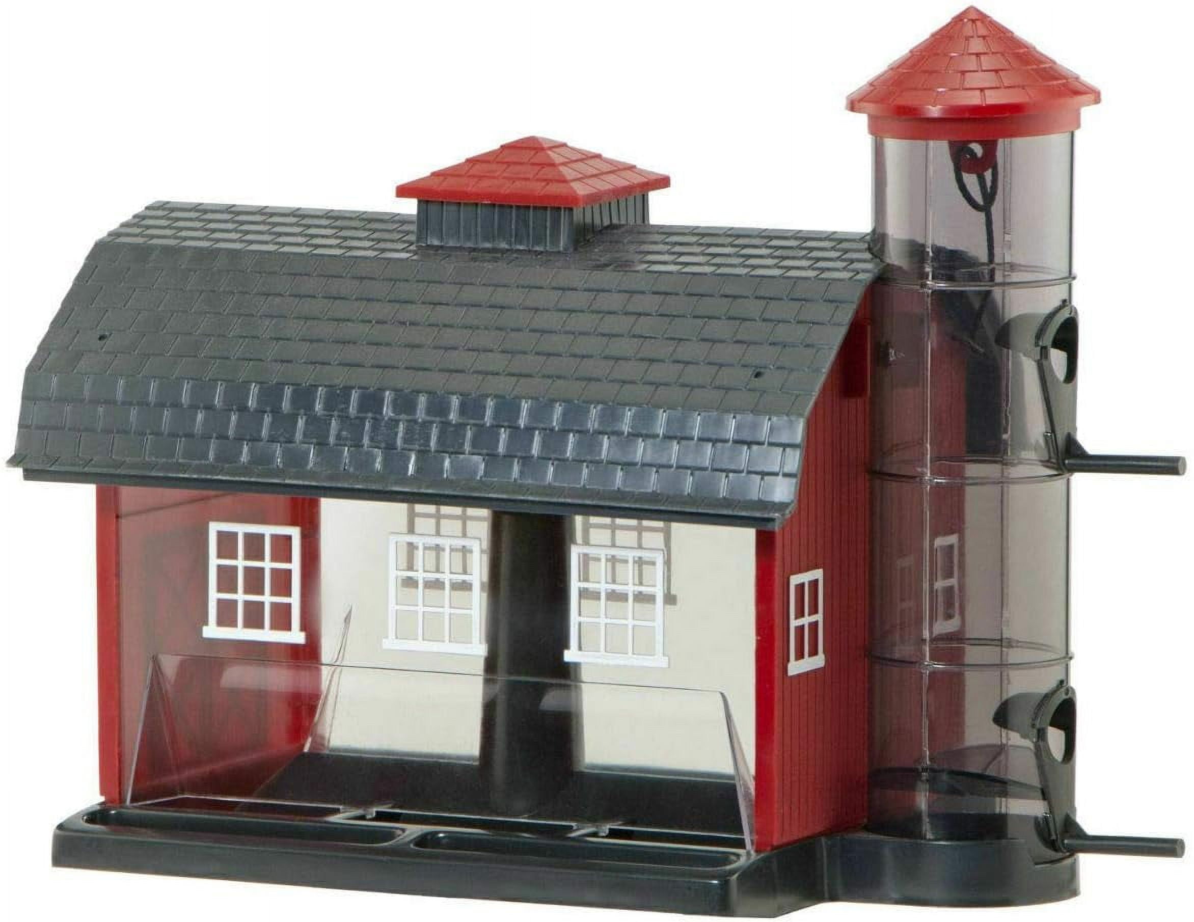 Red Barn Combo Seed Bird Feeder Model 6290