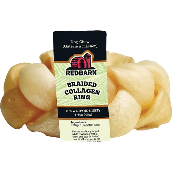 Red Barn RedBarn Braided Chew Ring - Pack of 12