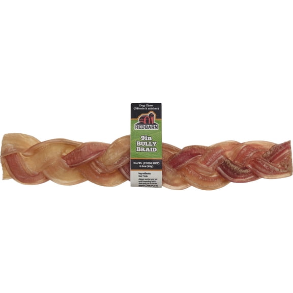 Red Barn Redbarn Braided Bully Dog Chew - Pack of 8
