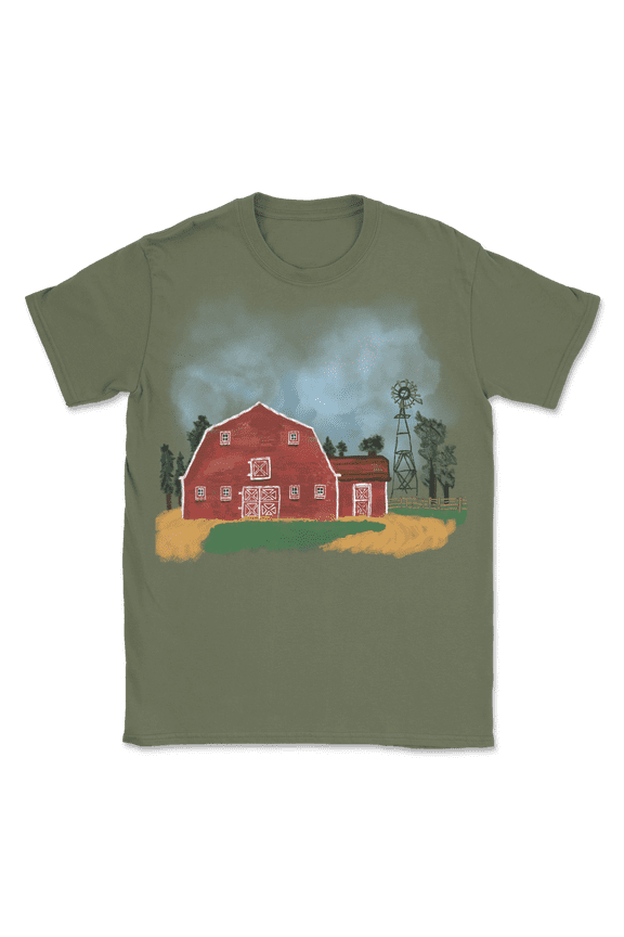 Red Barn Tee Shirt