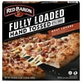 thumbnail image 1 of Red Baron Fully Loaded Meat Lover's Hand Tossed Crust Frozen Pizza, 28.4 oz, 1 of 15