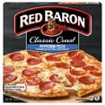 thumbnail image 1 of Red Baron Pepperoni Classic Crust Frozen Pizza, 20.61 oz, 1 of 14
