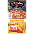 thumbnail image 1 of Red Baron Pepperoni Pizza & New York Bakery Garlic Breadsticks Frozen Meal Bundle, 1 of 4