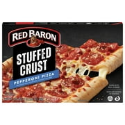 Red Baron Pepperoni Stuffed Crust Frozen Pizza, 23.65 oz