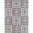 thumbnail image 1 of Red Barrel Studio Sergent Velvet Cube Silver Area Rug, 1 of 2