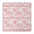 thumbnail image 1 of Red Baseball Terms Pattern Square Fitted Tablecloth with Elastic Edge,Square Table Cover,Washable Elastic Table Cover for Home Kitchen Party Decor 34"x34", 1 of 6
