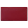 thumbnail image 1 of Red Basic Leather Checkbook Cover, 1 of 6