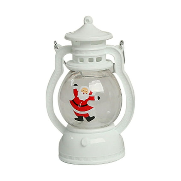 Red Battery Operated Led Christmas Decorative Light Snowman Santa Claus Xmas Tree Ornament Kids Toy Gift For Festive Fun