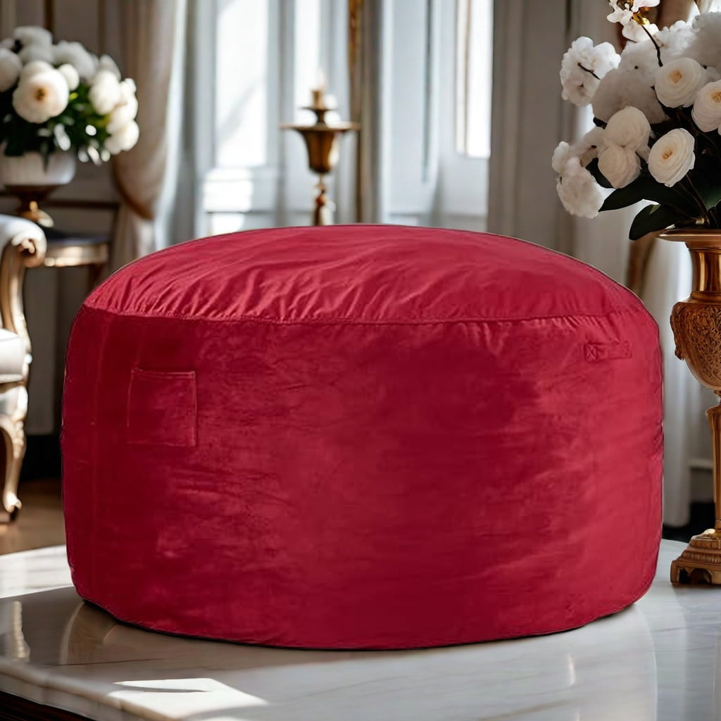 Red bean bag chair walmart hotsell