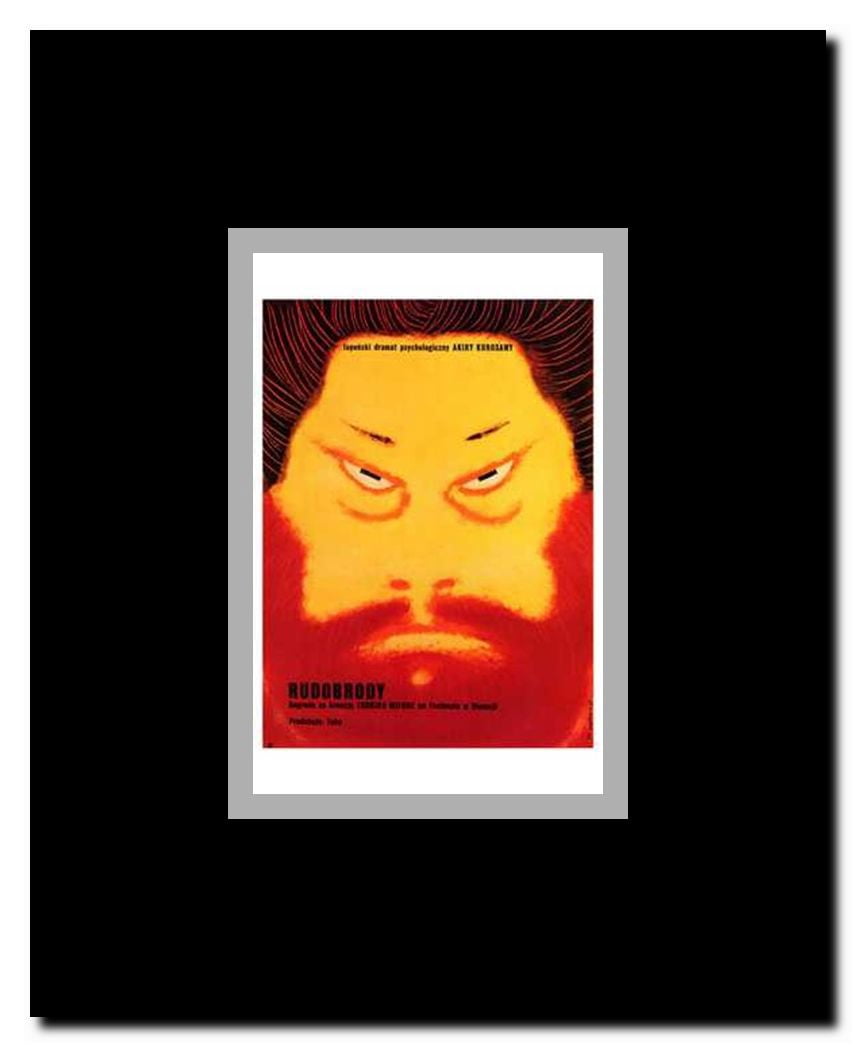 Red Beard Framed Movie Poster