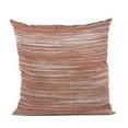 thumbnail image 1 of Red & Beige Shower Stripe Luxury Throw Pillow - 12 x 20 in., 1 of 1