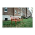 thumbnail image 1 of Red Bench, Governors Island - Manhattan New York Photography Architecture Unframed Wall Art Print 40 x 60 inches, 1 of 7