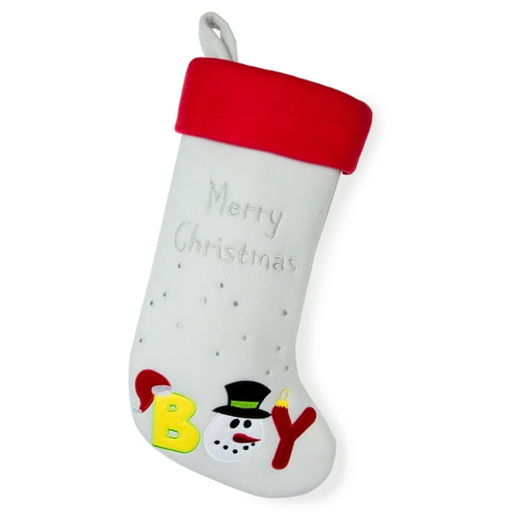 Red Bene Family Christmas Stockings.Boy