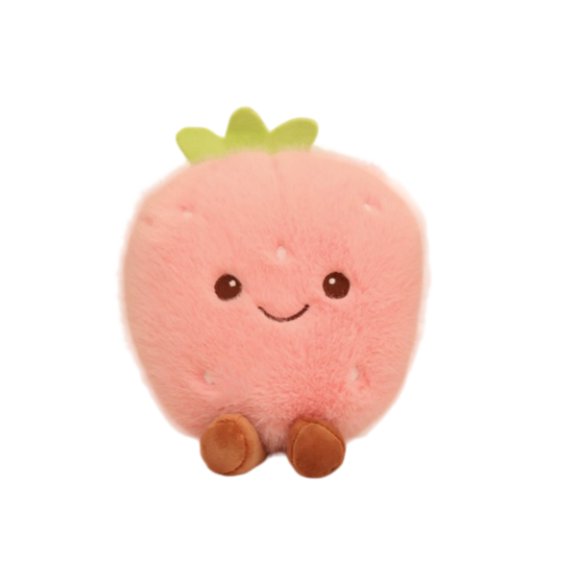 Red Berry Shaped Throw Pillow Cute Plush Cushion For Sofa Bedroom And Home Decoration