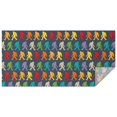thumbnail image 1 of Red Bigfoot Pattern Rectangle Tablecloth 60"x120",Waterproof Polyester Rectangle Table Cloth, Wipeable Spillproof Polyester Tablecloth for Dining, Camping, Indoor and Outdoor, 1 of 6