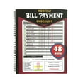 thumbnail image 1 of Red Bill Payment Tracker Notebook by Nallwabiu, 128-Page Monthly Bill Organizer & Budget Book, 8"x10" Financial Planner for Expense Tracking and Debt Management, 1 of 9