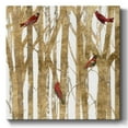 thumbnail image 1 of Red Bird Christmas II- Gallery Wrapped Canvas, 1 of 9