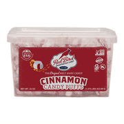 Red Bird Cinnamon Candy Mints, Individually Wrapped, Allergen-Free, 22 oz