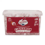 Red Bird Cinnamon Candy Mints, Individually Wrapped, Allergen-Free, 22 oz