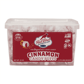 Red Bird Cinnamon Candy Mints, Individually Wrapped, Allergen-Free, 22 oz
