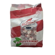 Red Bird Peppermint Candy Puffs - 30 oz Bag, Individually Wrapped Holiday Treats, Refreshing Mint Flavor, Perfect for Christmas and Parties
