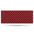 thumbnail image 1 of Red and Black Checkerboard Pattern Bathroom Rugs Mat,Non Slip Microfiber Bathroom Rug,Rubber Backing,Soft Bathroom Mats for Bathroom Floor,Tub and Shower,60x24in(150x60cm), 1 of 5