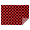 thumbnail image 1 of Red and Black Checkered Pattern Rectangle Tablecloth 60"x84",Waterproof Polyester Rectangle Table Cloth, Wipeable Spillproof Polyester Tablecloth for Dining, Camping, Indoor and Outdoor, 1 of 5